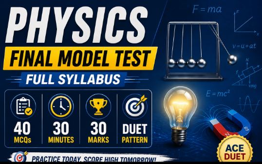 Full Physics (Exam no-01-RPR Coaching)